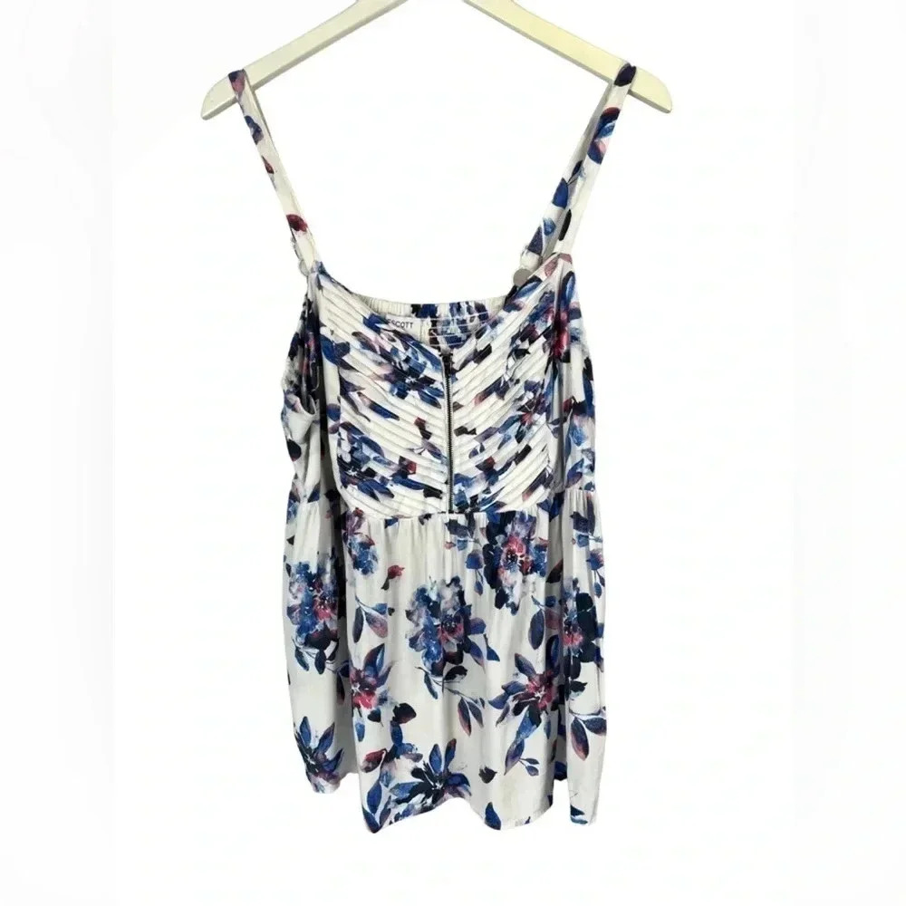 Women’s 2x Peplum tank by Prescott NY